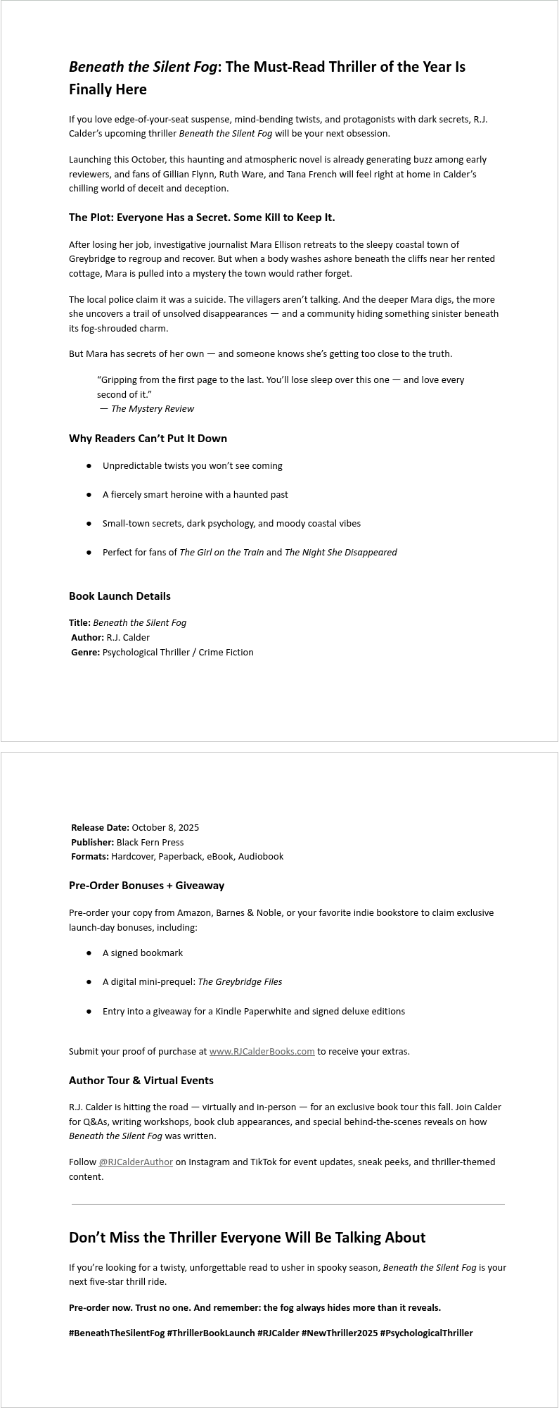 SEO Article Sample